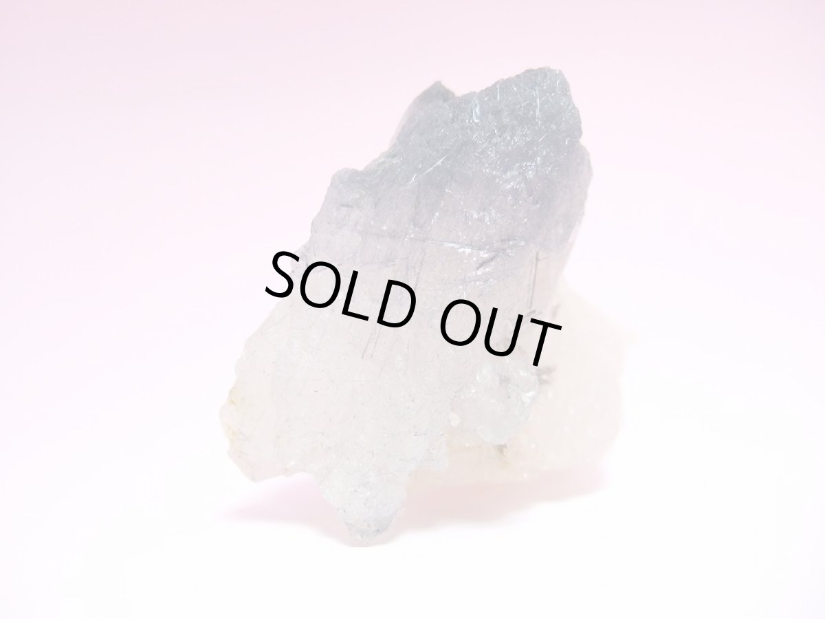 画像2: インディゴライトinクォーツ ブルールチル 原石 (2)