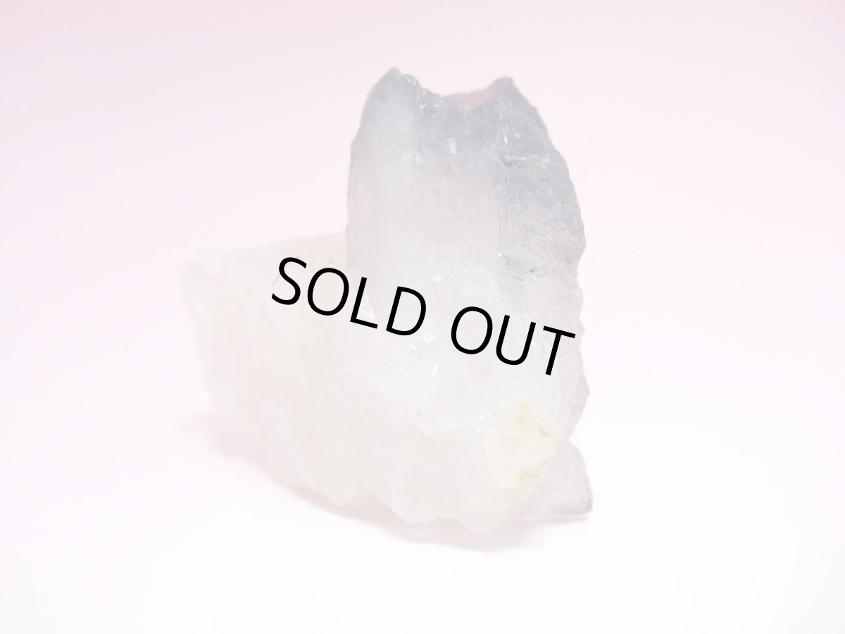 画像3: インディゴライトinクォーツ ブルールチル 原石 (3)