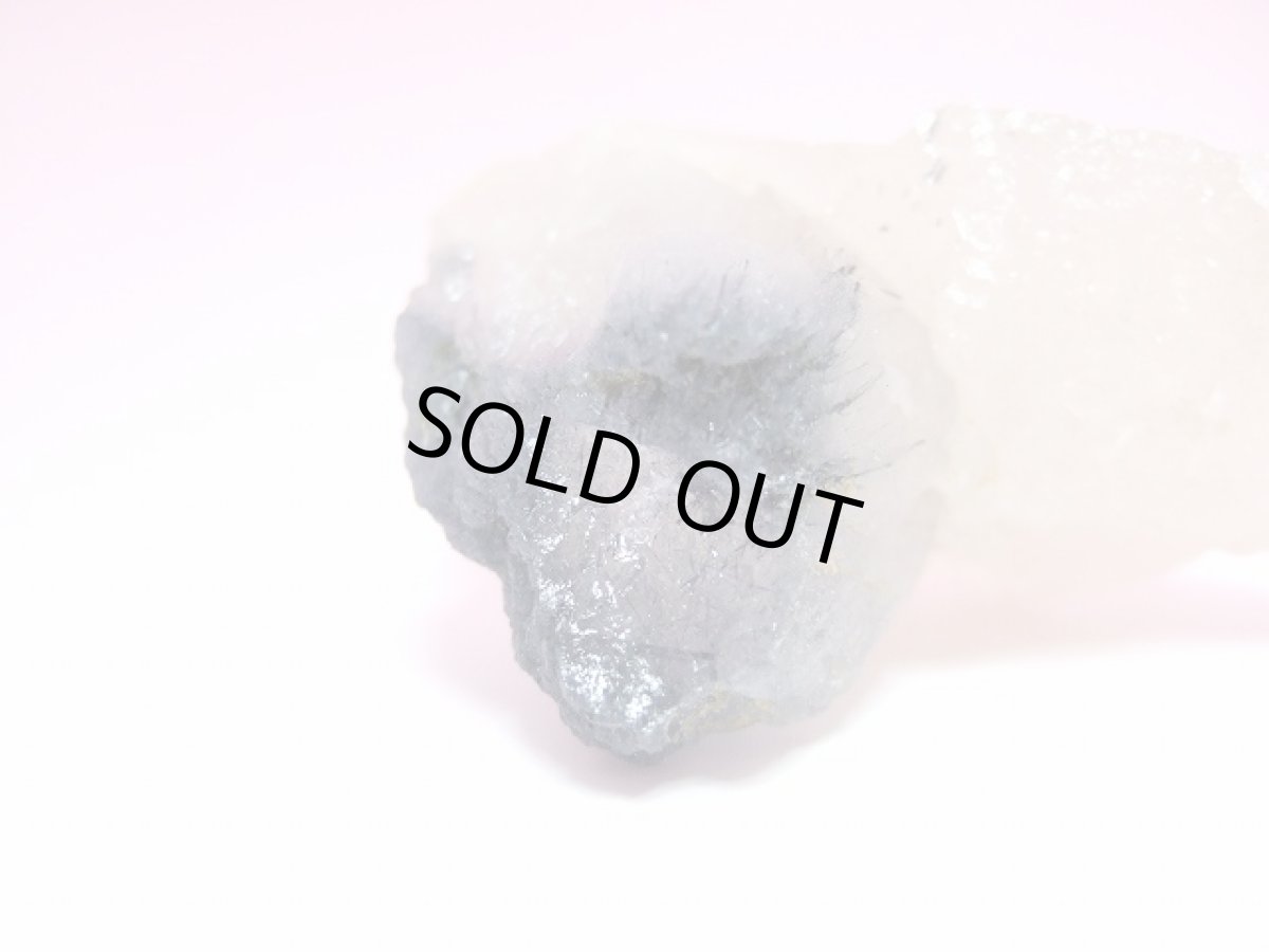 画像6: インディゴライトinクォーツ ブルールチル 原石 (6)