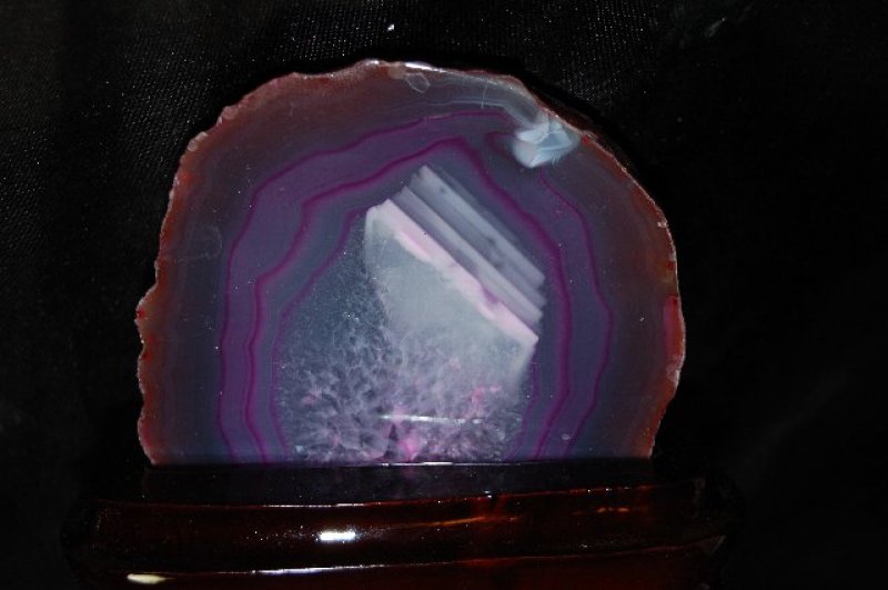 画像1: アゲート（瑪瑙）台座付き