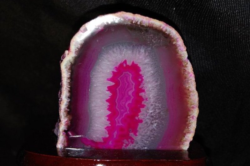 画像1: アゲート（瑪瑙）台座付き