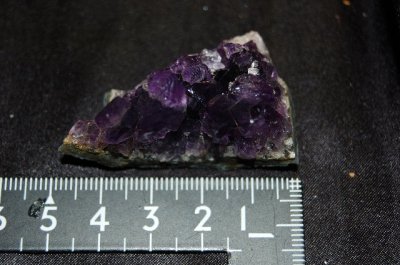 画像2: 濃い紫 アメジストクラスター 28g