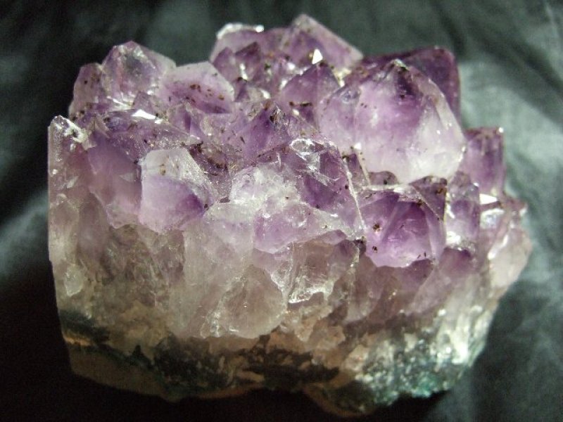 画像1: タイチンアメジストクラスター 金ルチル 975g