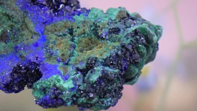 画像3: アズライト（藍銅鉱）AAA 結晶 アズロマラカイト