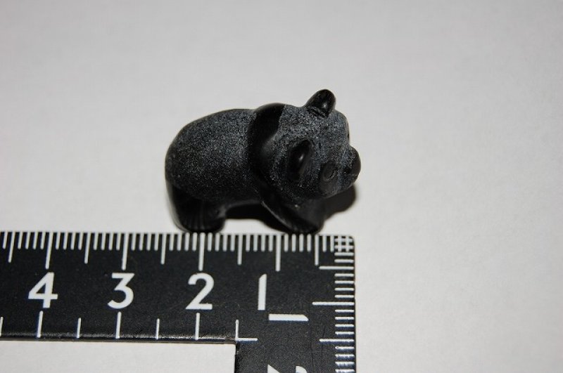 画像2: ブラックオニキス（黒瑪瑙）パンダ