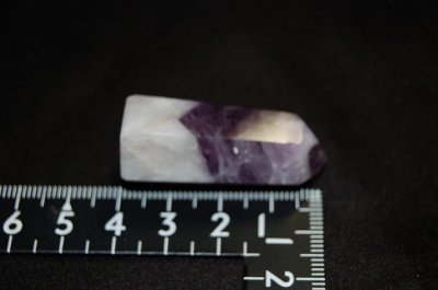 画像2: シェブロンアメジストポイント（紫水晶） 19g