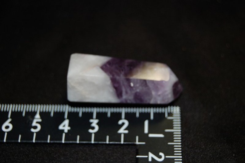 画像2: シェブロンアメジストポイント(紫水晶) 19g