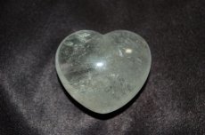 画像1: クリスタルクォーツ（水晶）ハート (1)
