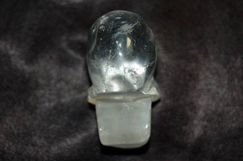 画像2: クリスタルクォーツ髑髏(水晶)ドクロ
