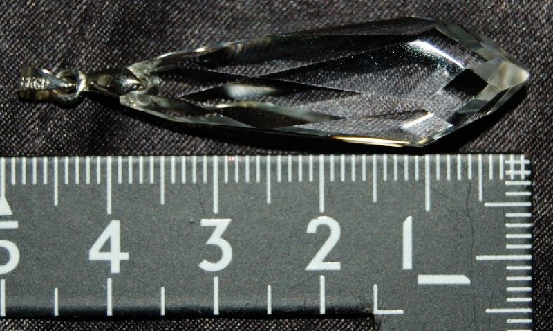 画像1: 水晶サンキャッチャー レインボーメーカー（クリスタルクオーツ）