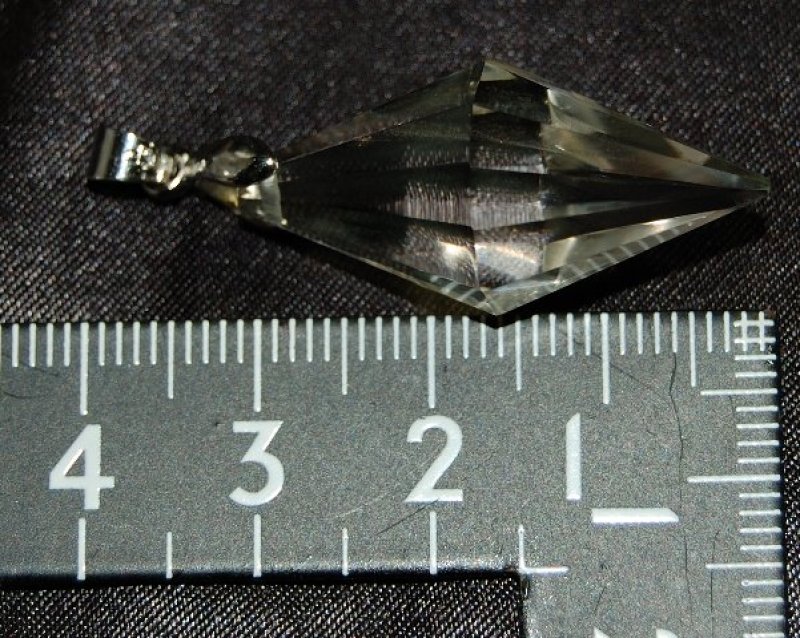 画像1: 水晶サンキャッチャー レインボーメーカー(クリスタルクオーツ)