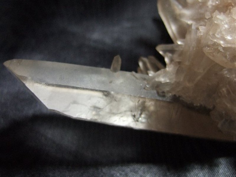 画像1: ブラジル(ディアマンティーナ)産 レーザークリスタルクラスター (水晶) 135g