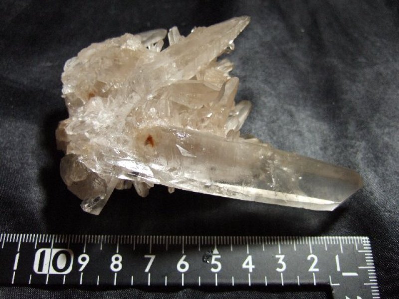 画像3: ブラジル(ディアマンティーナ)産 レーザークリスタルクラスター (水晶) 135g