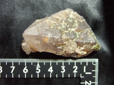 画像2: エピドート（緑れん石）付着クリスタルクラスター （水晶群晶） 34g