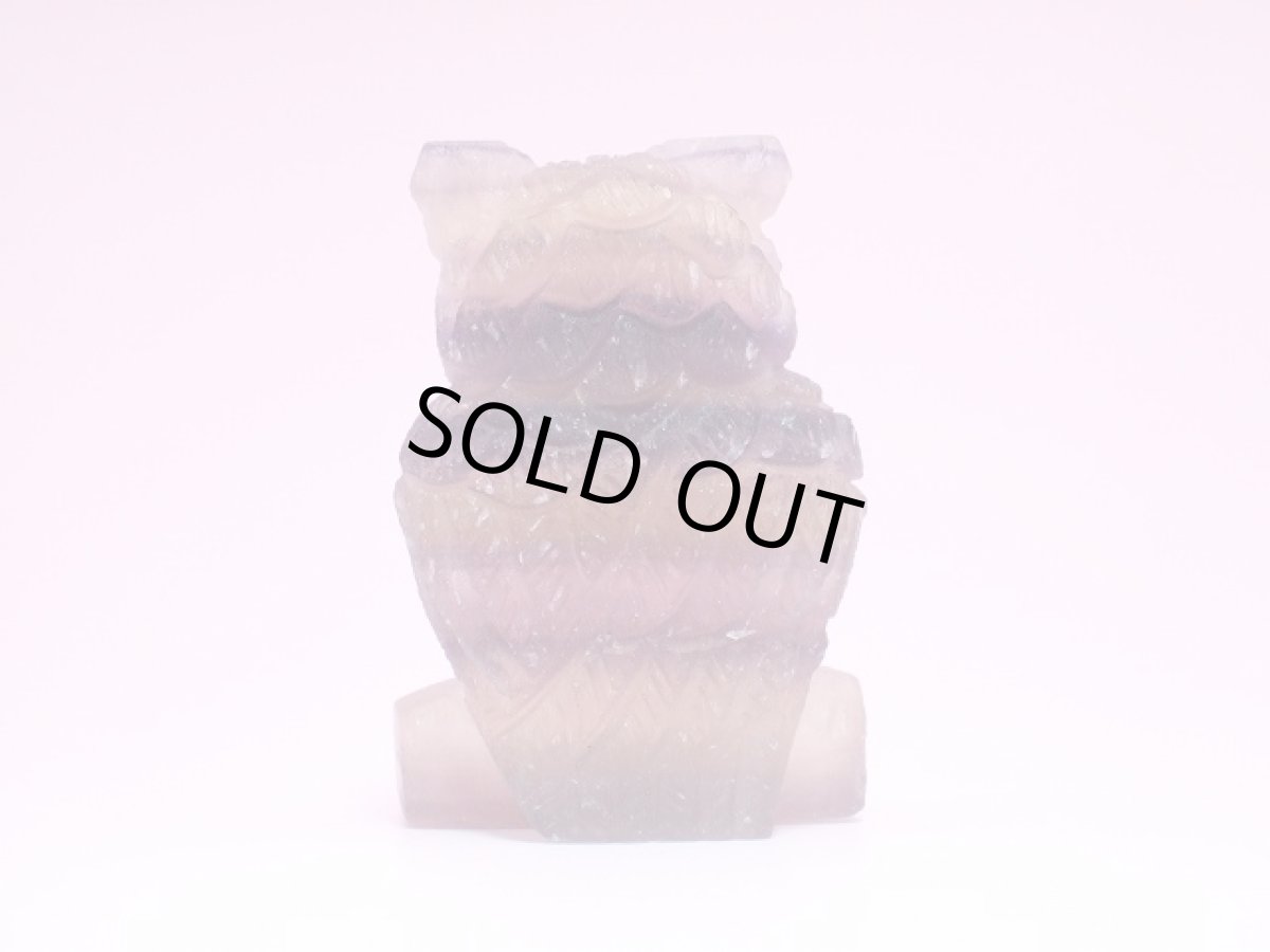 画像3: フローライト(蛍石)フクロウ (3)