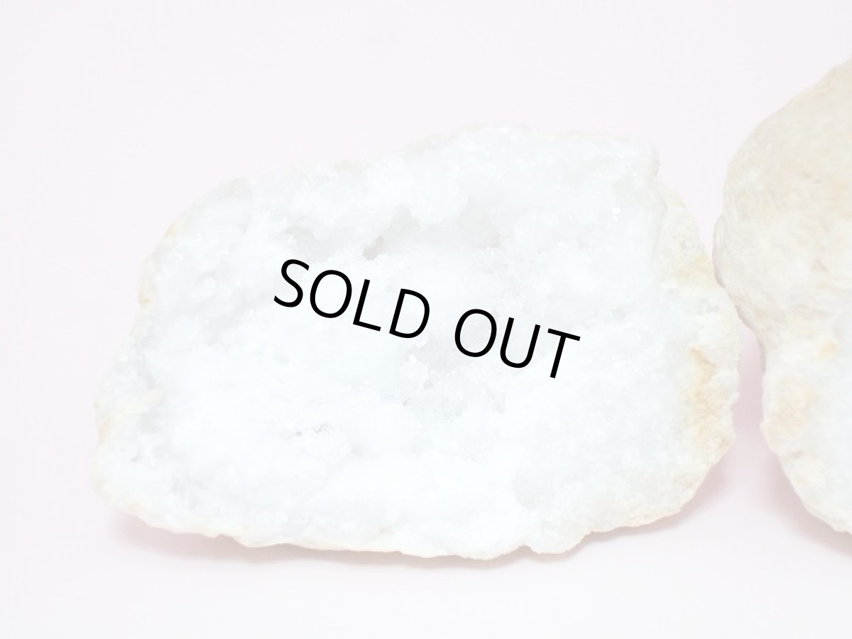 画像3: 水晶（ジオード）ペア 427g (3)