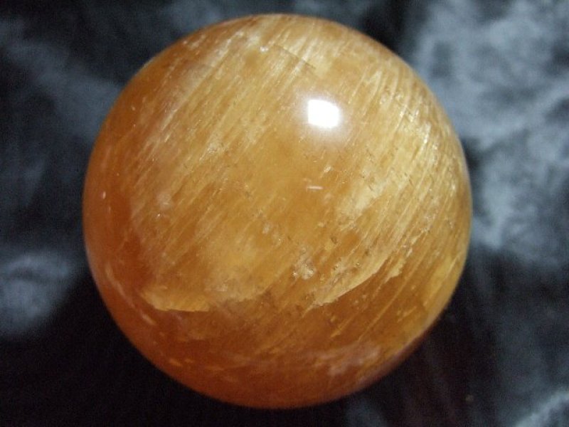 画像2: ゴールデンカルサイト 丸玉 793g