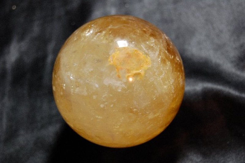 画像2: ゴールデンカルサイト 丸玉 661g