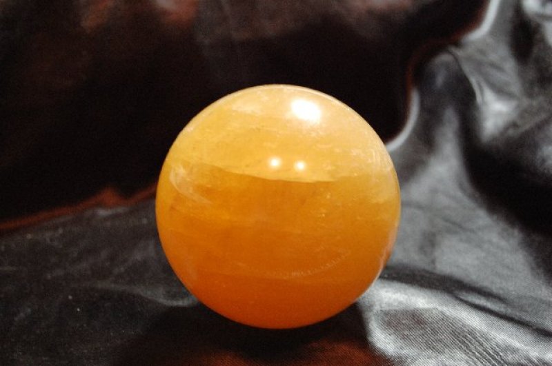 画像2: ゴールデンカルサイト 丸玉 1173g