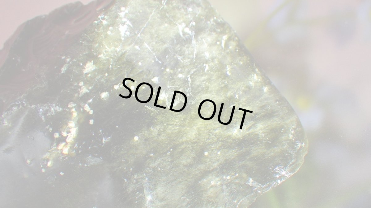 画像2: ゴールドシーンオブシディアン（黒曜石） (2)