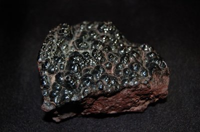 画像1: へマタイト原石（赤鉄鉱）こぶ状結晶 レア
