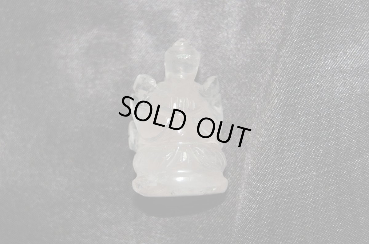 画像2: ガネーシャ ローズクォーツ（紅水晶） (2)