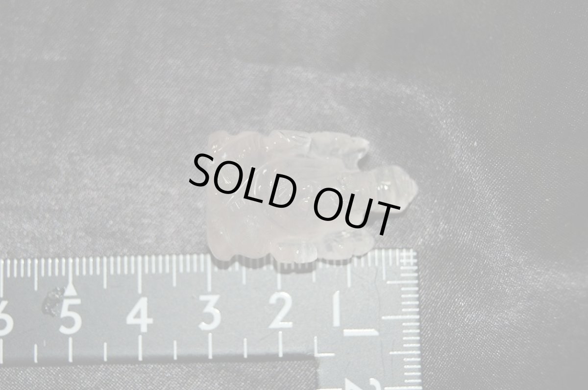 画像3: ガネーシャ ローズクォーツ（紅水晶） (3)