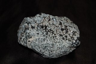 スノーフレークオブシディアン（黒曜石）の天然石 パワーストーンの 