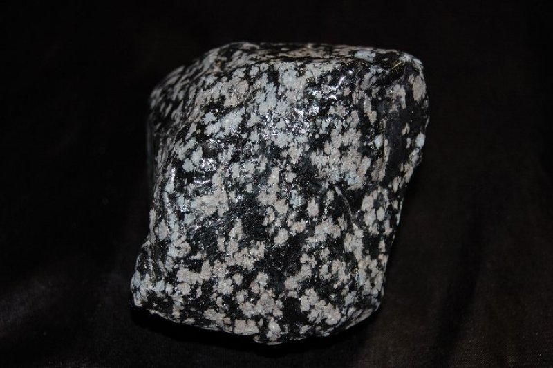 画像1: スノーフレーク オブシディアン（黒曜石）原石