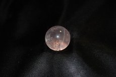 画像2: 上質 スターローズクオーツ（紅水晶）丸玉 (2)