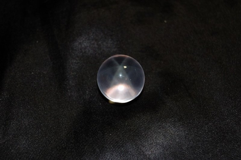 画像1: 上質 スターローズクオーツ（紅水晶）丸玉
