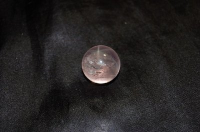 画像1: 上質 スターローズクオーツ（紅水晶）丸玉