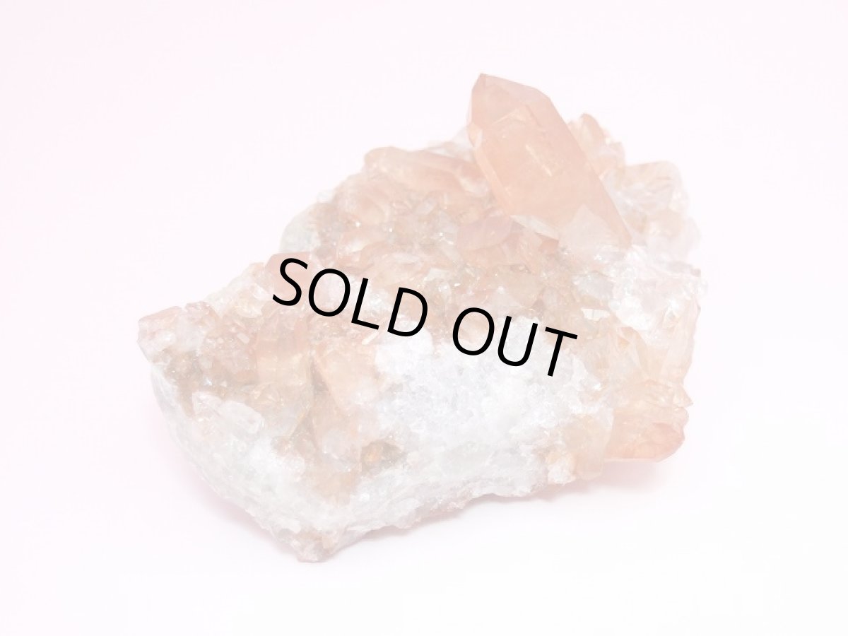 画像2: タンジェリンクォーツクラスター(オレンジ水晶) (2)