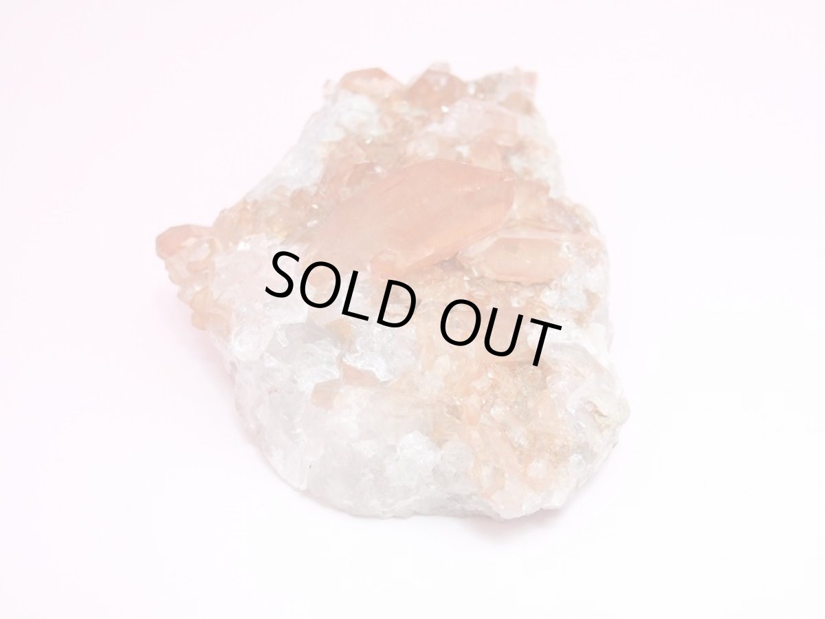 画像7: タンジェリンクォーツクラスター(オレンジ水晶) (7)