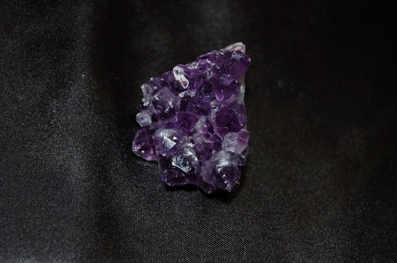 画像1: 濃い紫 アメジストクラスター 34g