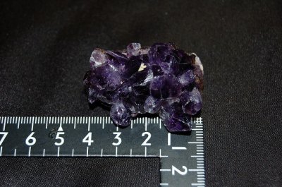画像2: 濃い紫 アメジストクラスター 36g